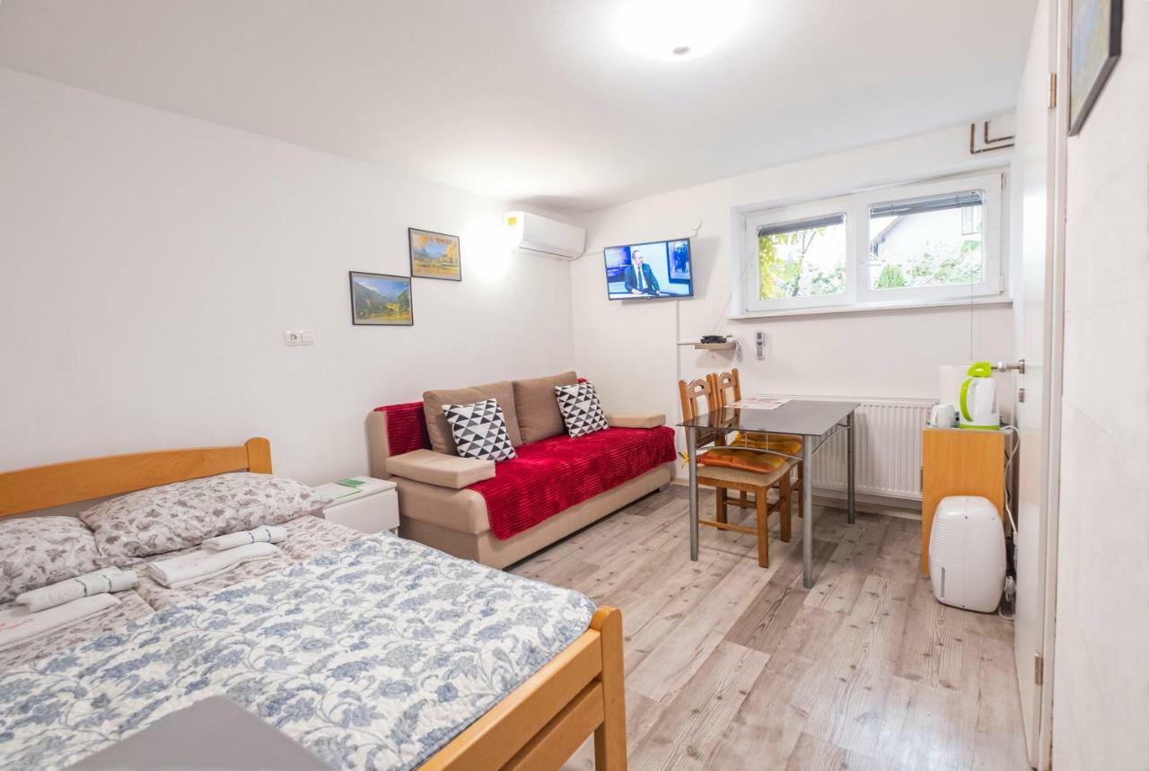 Newly Renovated Studio With Air Conditioner & Free Parking Ljubljana Extérieur photo